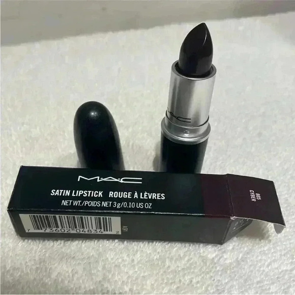 MAC Cosmetics Satin Lipstick in Cyber (805) NIB - Picture 6 of 7